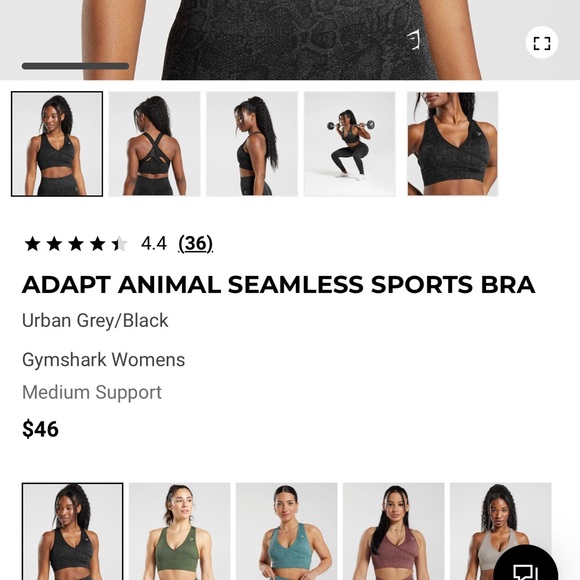 GYMSHARK sports bra - Picture 4 of 5